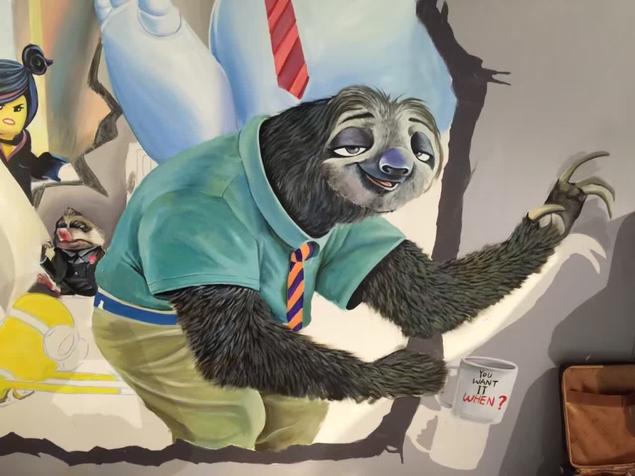 墙体绘画|其他动漫|动漫|艺不非凡 - 原创设计作