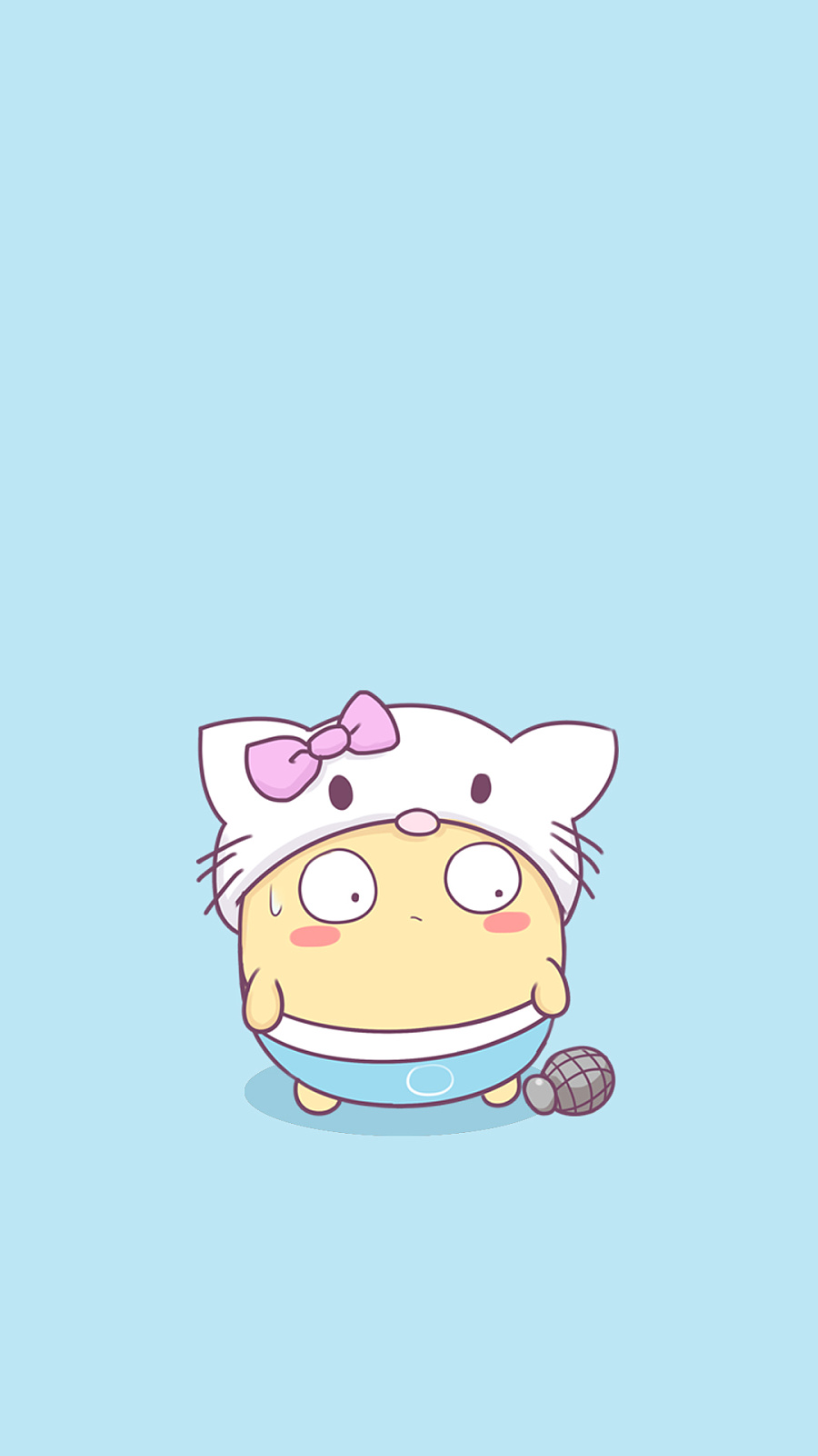 早安蛋蛋可爱手机壁纸|桌面背景\/壁纸|UI|休新 - 原创设计作品 - 站酷 (ZCOOL)