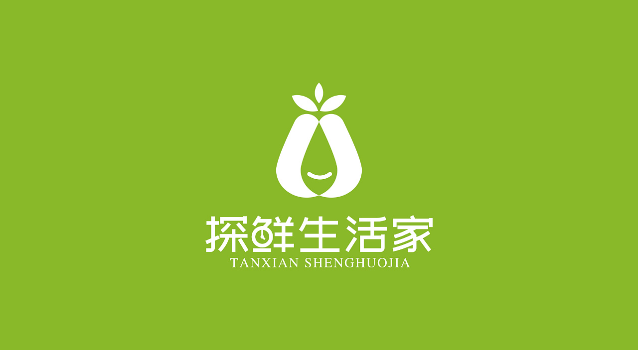 探鲜生活家-生鲜超市logo设计