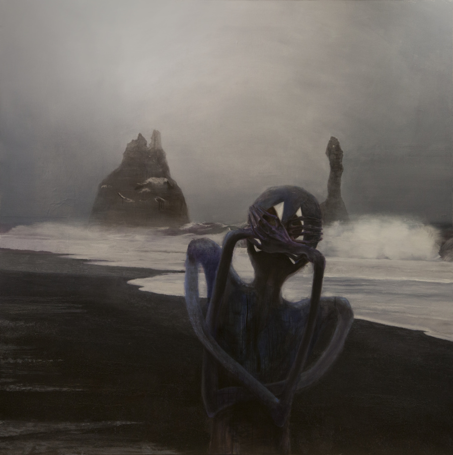 原创作品:《未命名形象》张艺凡 油画系 天津美