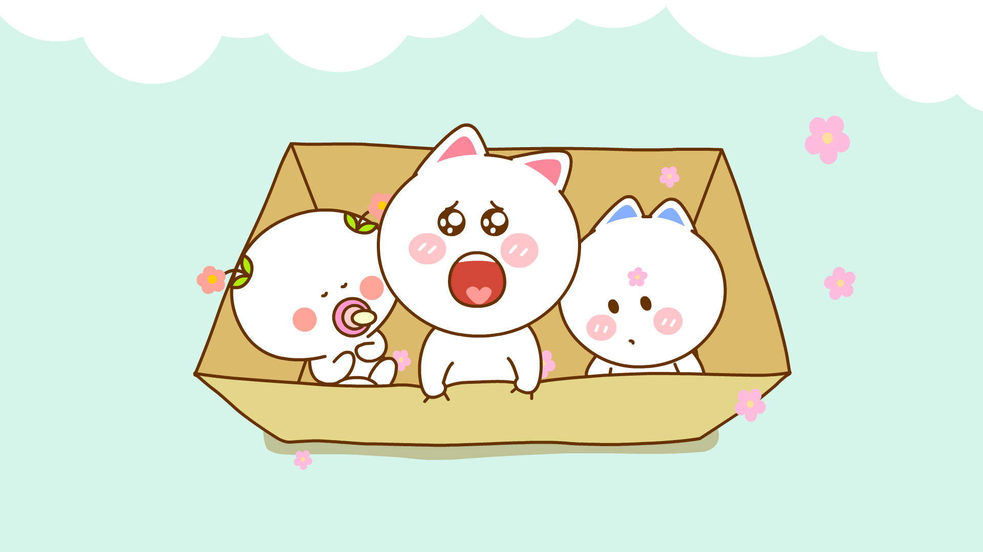 二花 桃小仙 12月动漫卡通 表情 头像壁纸来咯