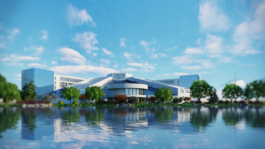 北纬设计---江西科技学院图书馆单帧|动画\/影视