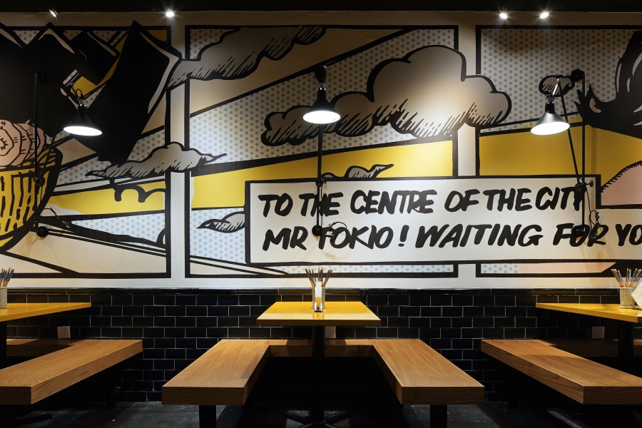 MR TOKIO 日式快餐店|室内设计|空间\/建筑|钱钧