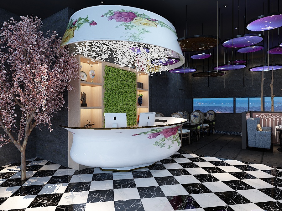 厦门湾月城茶元舍主题餐厅设计项目-巨立设计