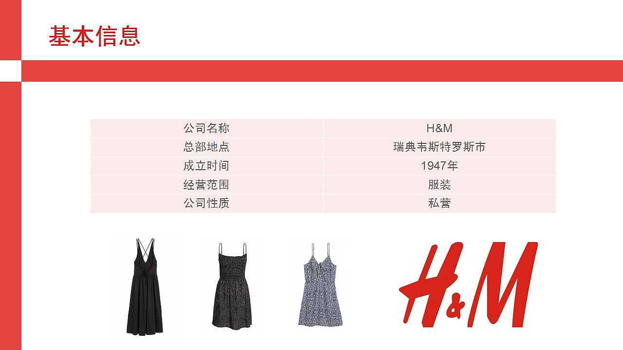 H&M服装会展ppt