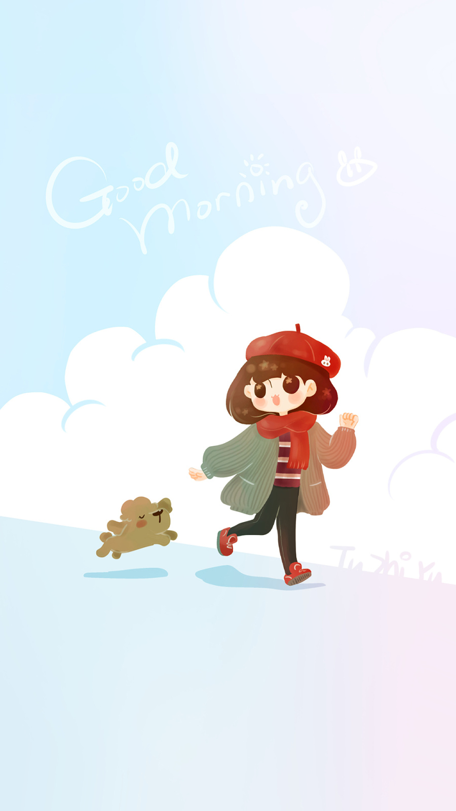 早安系列GOOD MORNING--1|商业插画|插画|兔