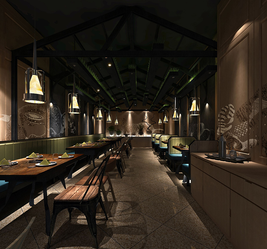 格调餐厅 2017重庆餐厅新式设计风格|重庆餐厅