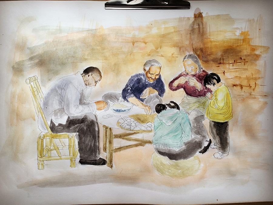 包饺子|其他艺创|纯艺术|完美MCL - 原创设计作品 - 站酷 (ZCOOL)