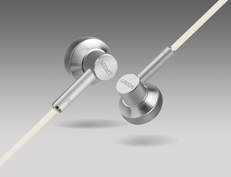金属K歌耳机 详情产品摄影&产品建模、产品精