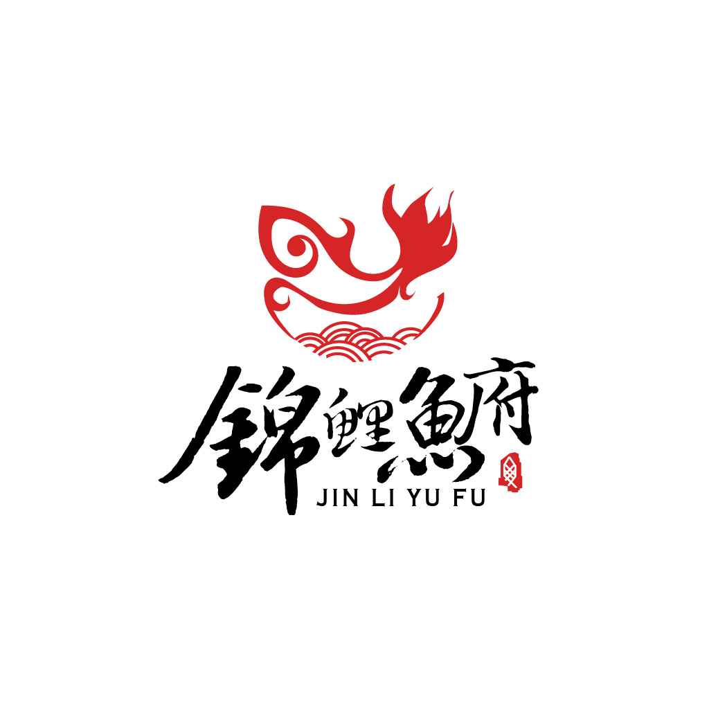 锦鲤鱼府logo