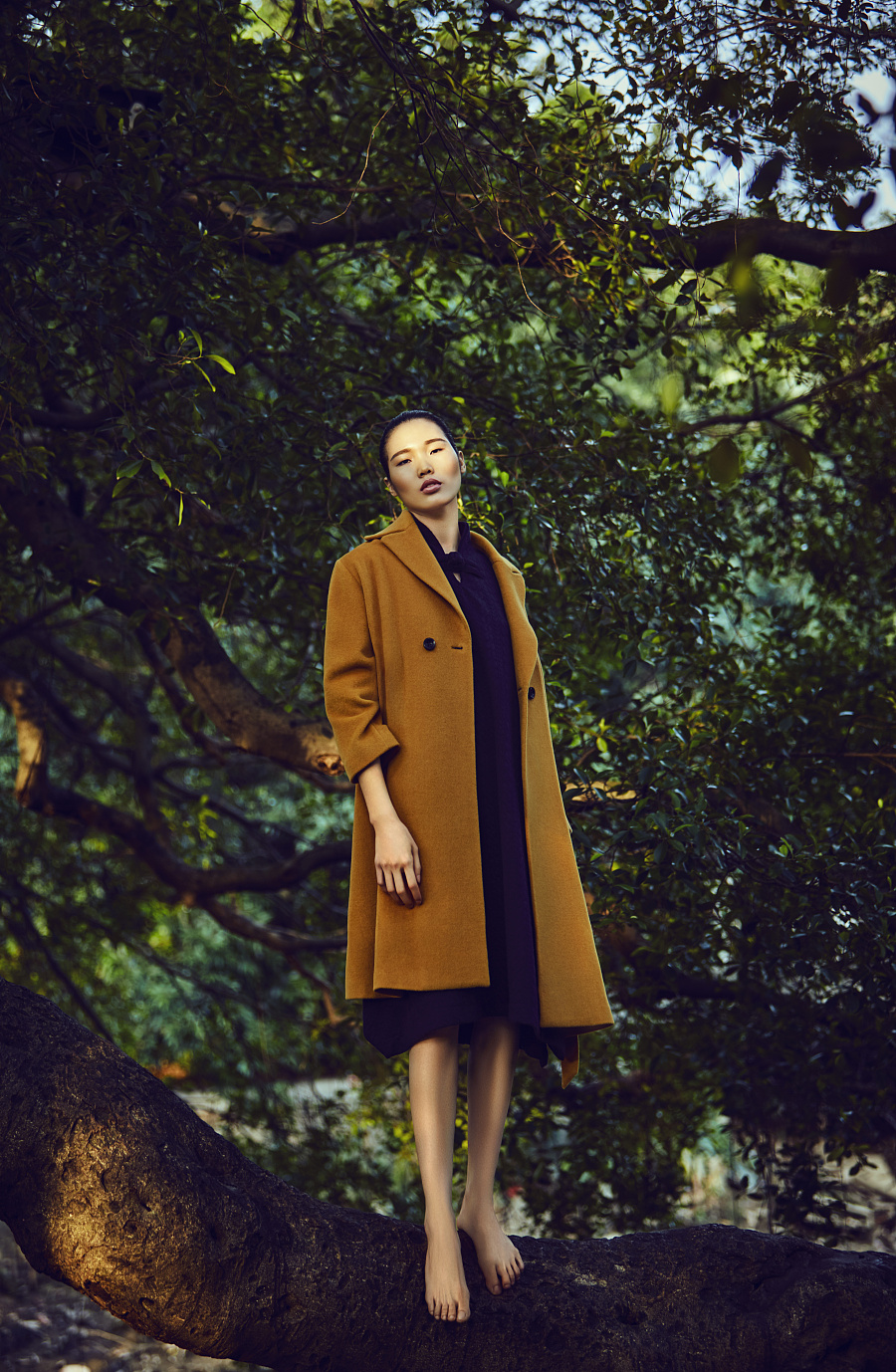 秋冬大衣 服装画册|人像|摄影|一帆_nonO - 原创