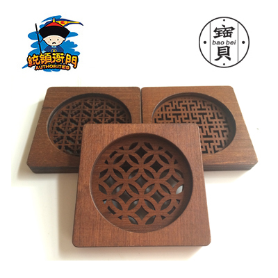 创意中国凤故宫茶杯垫|礼品\/纪念品|工业\/产品|