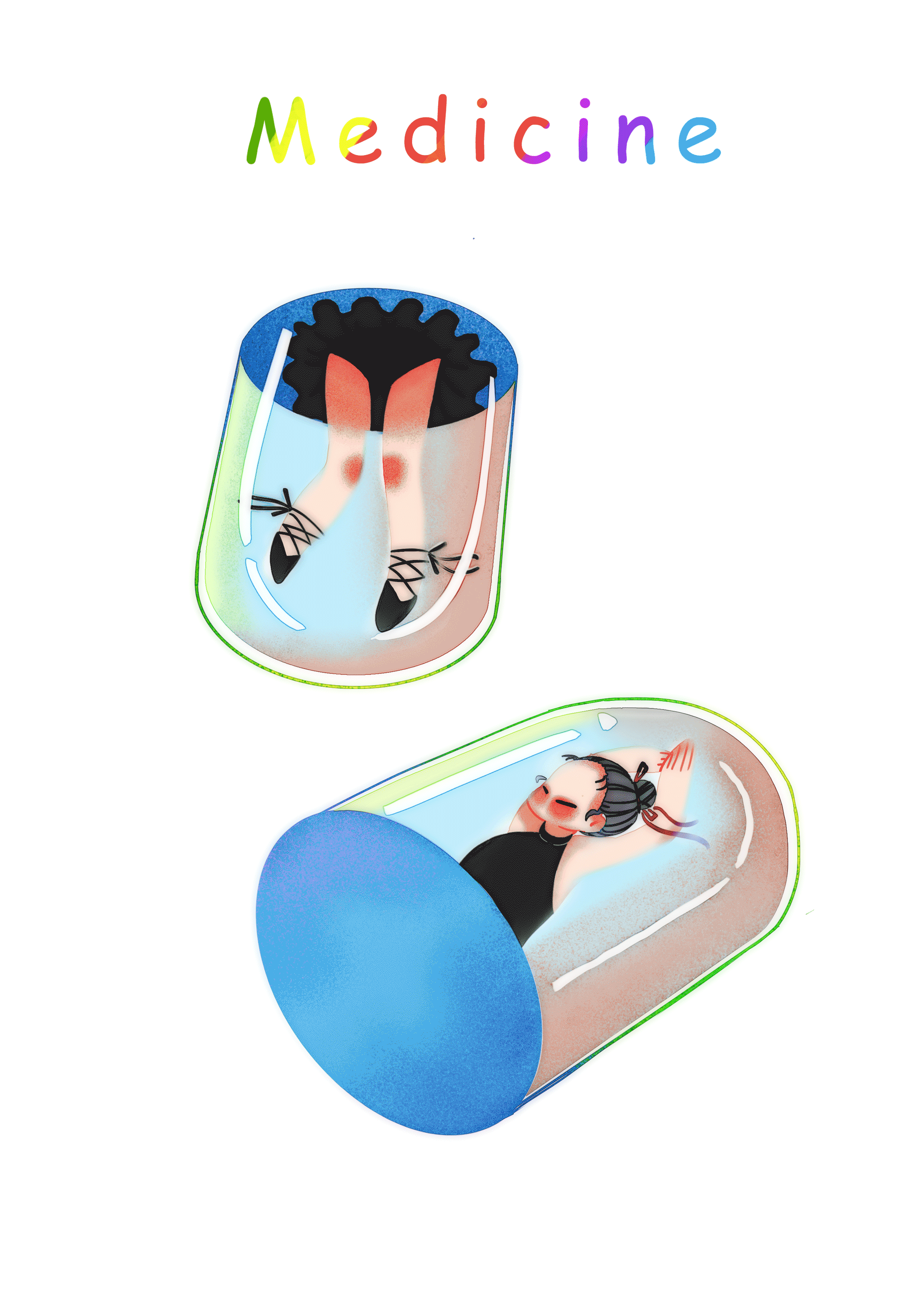 medicine|插画|创作习作|yy鱼的 - 原创作品 - 站酷 (zcool)