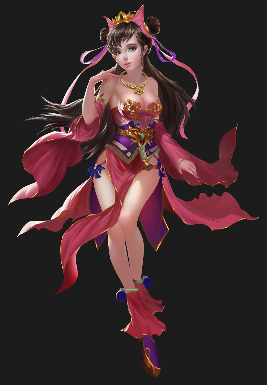 美女 中国风 古风 少女 萝莉 武侠 |游戏原画|插画|zyl_xian - 原创设计作品 - 站酷 (ZCOOL)