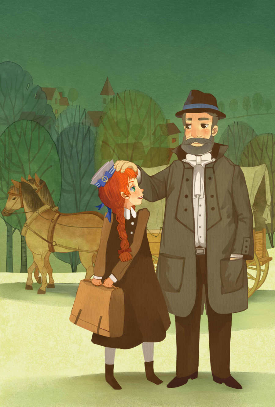 《绿山墙的安妮》(Anne of Green Gables)系列