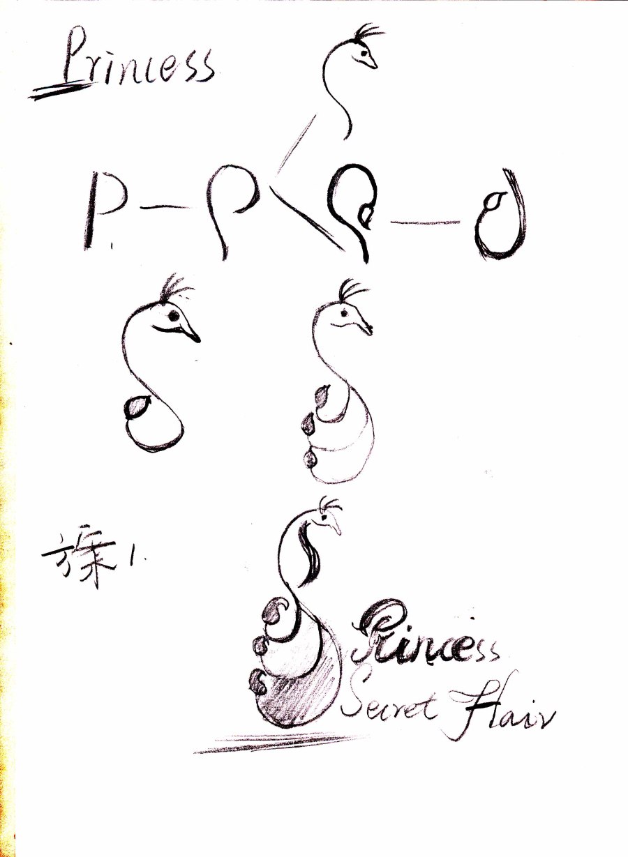 一款假发品牌logo|VI\/CI|平面|yue_qingxin - 原创