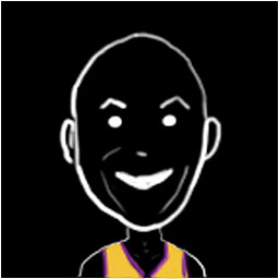 手绘头像 篮球明星 科比、杜兰特、欧文···