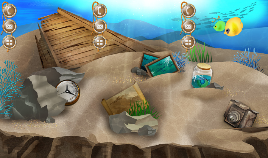 海底探宝|移动设备主题\/APP皮肤|GUI|cnzang -