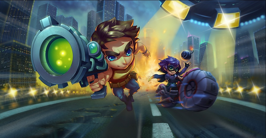 早年外包设计|单幅漫画|动漫|上海湛源游戏美术