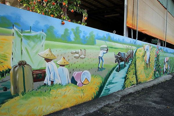 墙绘|一道城市和农村共同的风景线,十九大墙绘彩绘