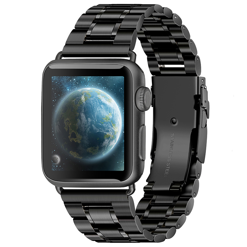 苹果手表apple watch手表金属不锈钢表带修图