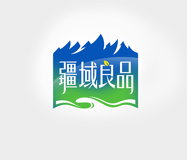 新疆特产电商平台标志logo提案|平面|标志|宜禾设计