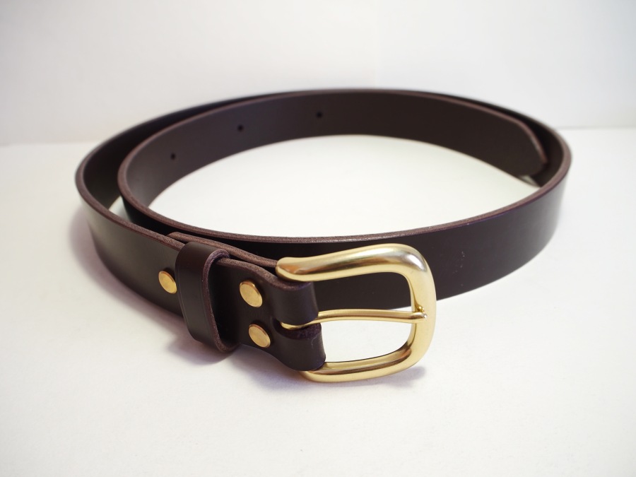 5000TIMES'手工皮具CLAYTON马缰革腰带-巧