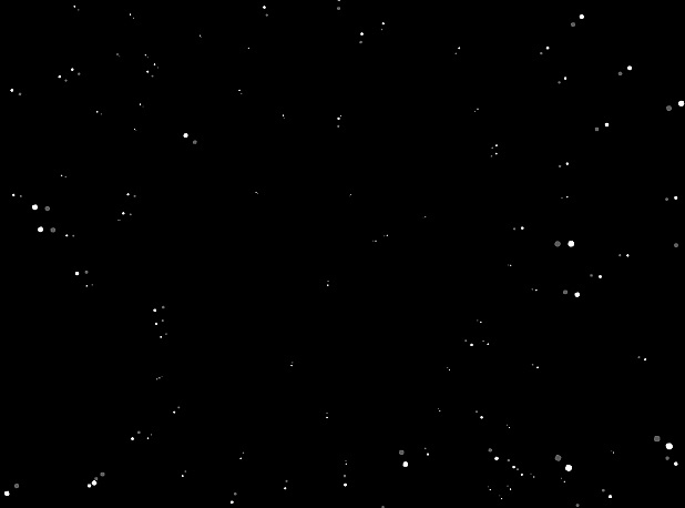 flash动画:星空放射飞点