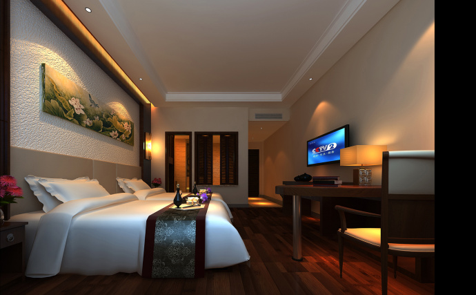 《杨家度假村酒楼》-昆明酒楼装修丨昆明酒楼