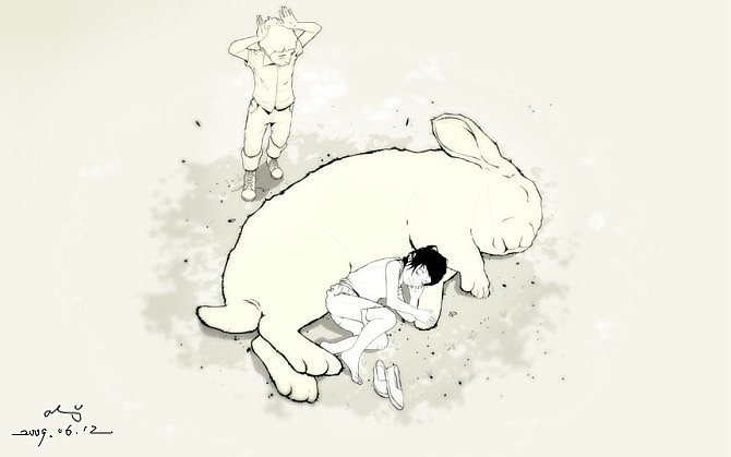 [静]希望你每天都躺在我的怀里,我深情凝望!