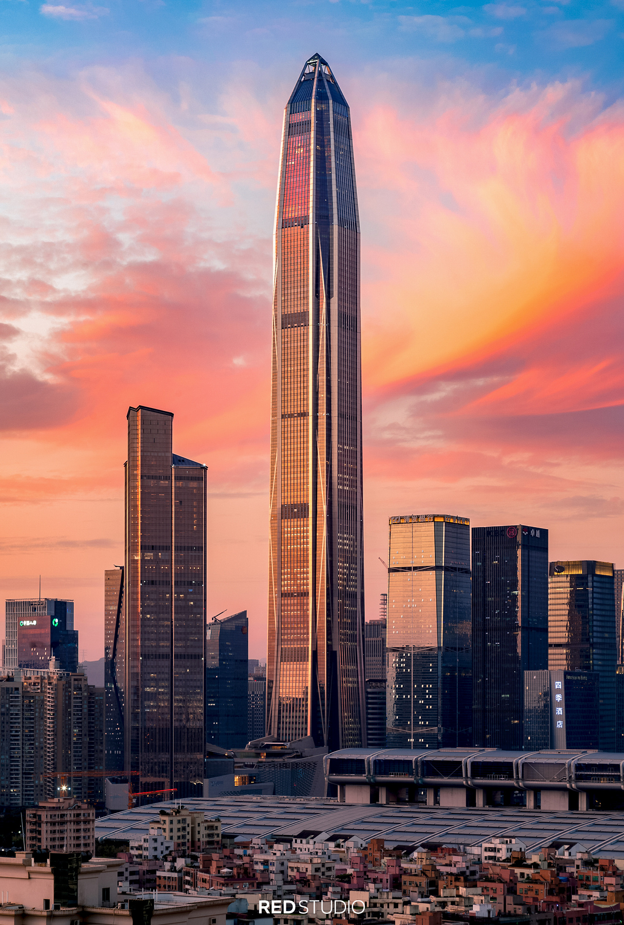 建筑摄影 | 深圳cbd繁华的背后