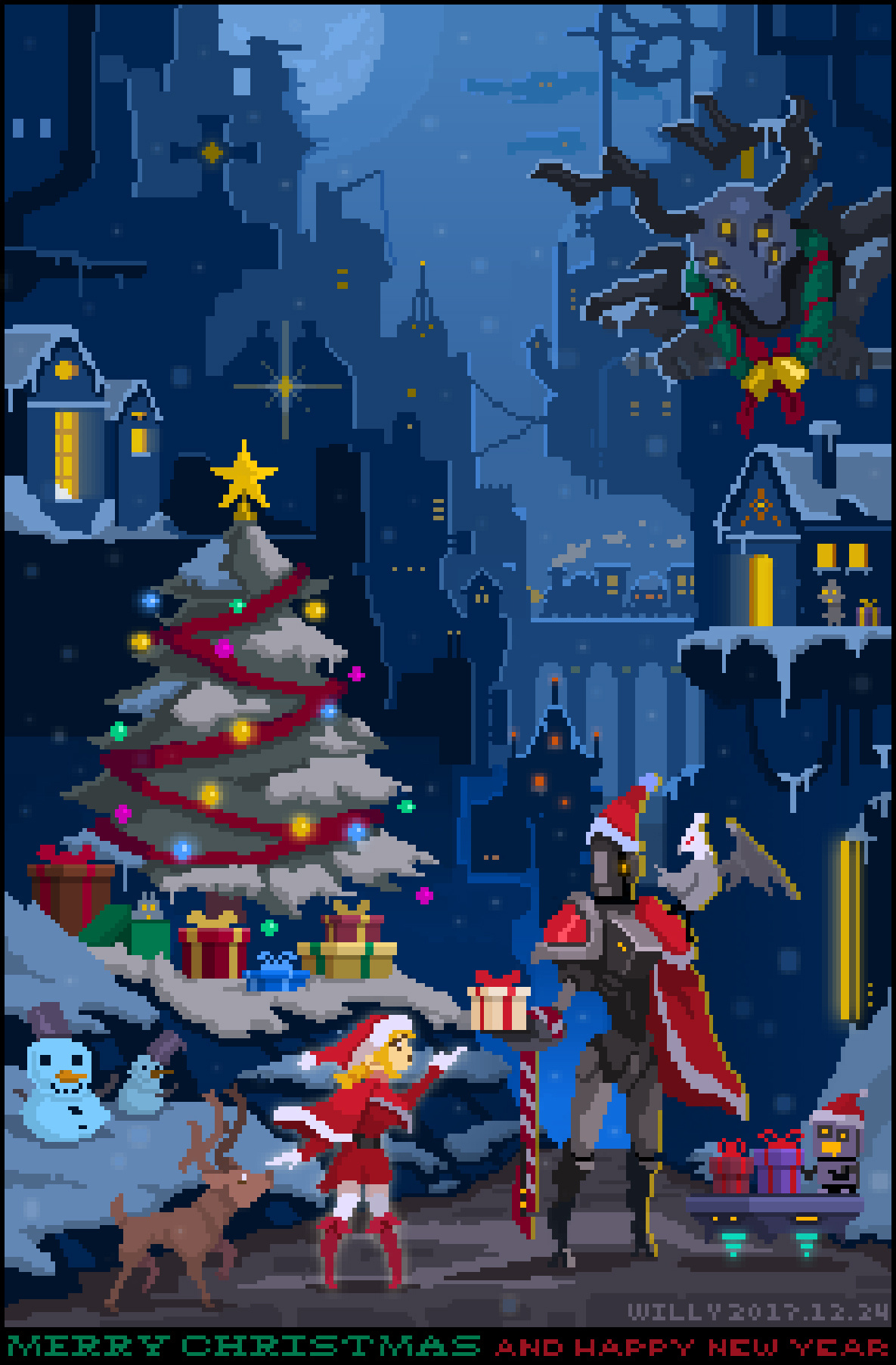 圣诞快乐:christmas_tree::gift:1f6f7:tada