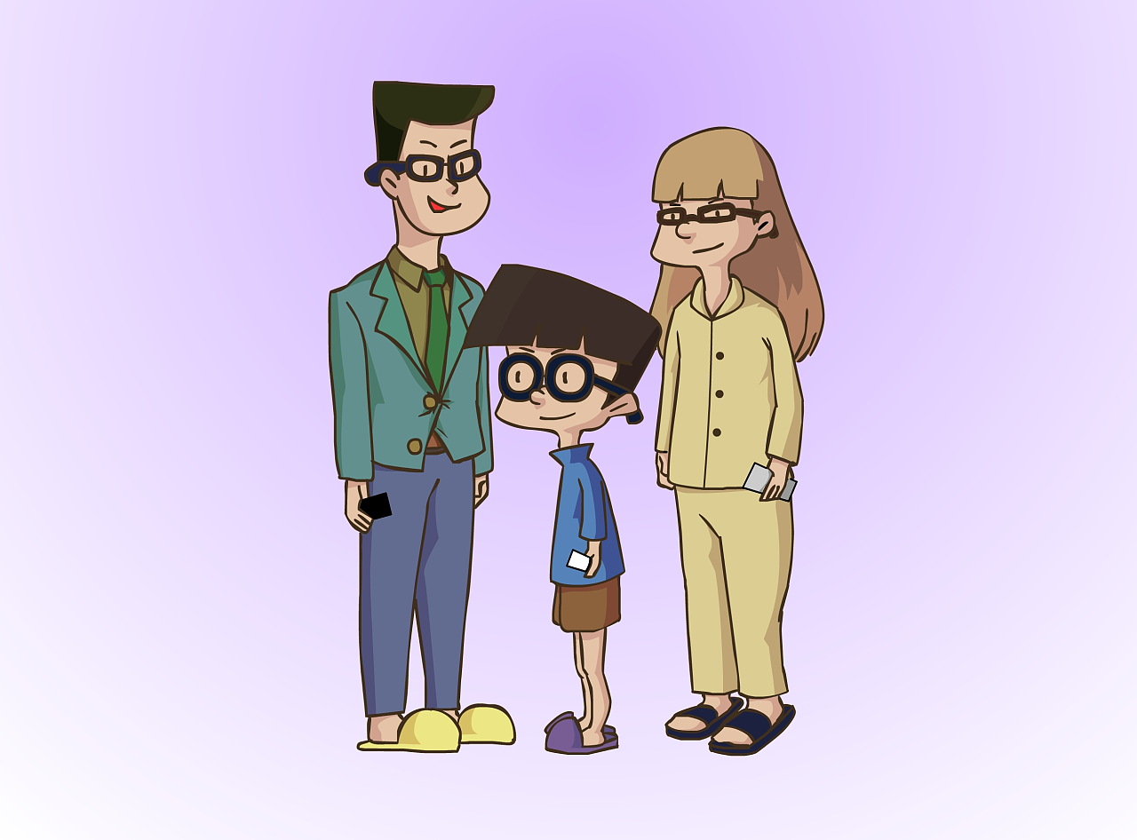 二维动画短片-公益广告《不要让手机成为一种