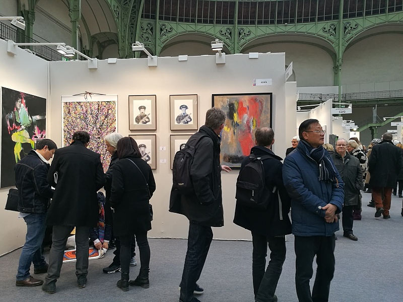 青年艺术家刘勇良作品亮相第133届法国巴黎大皇宫沙龙艺术展