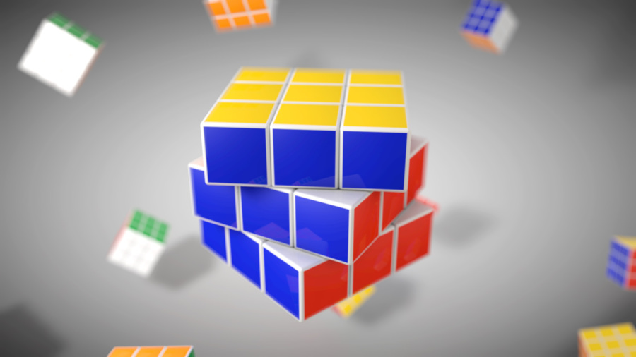 三阶魔方 c4d|玩具|工业\/产品|Design灵感 - 原创