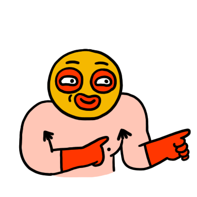 给blued国际版画的gif表情腋毛超人,腋毛会动的超人哦