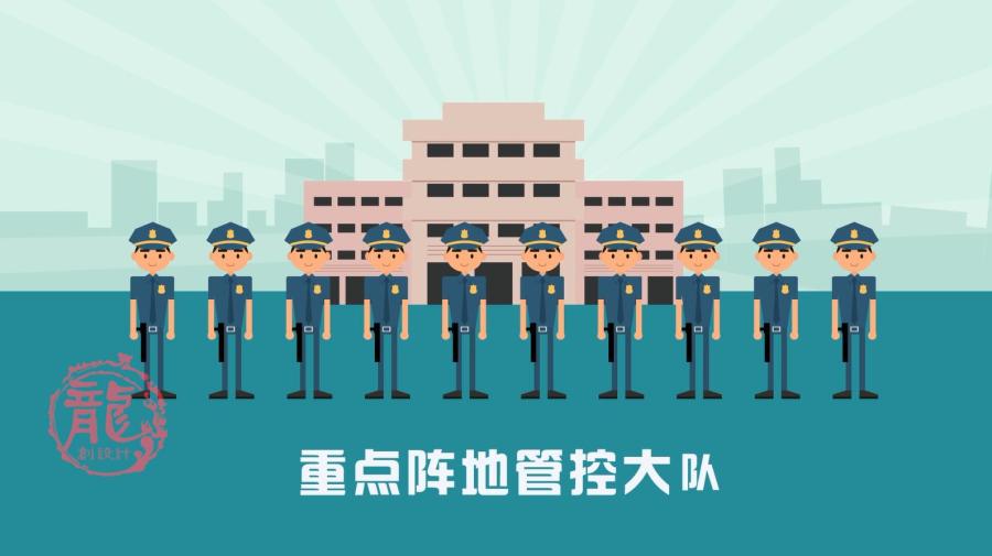 腾讯警企合作|二维动画|动漫|深圳龙创设计 - 原