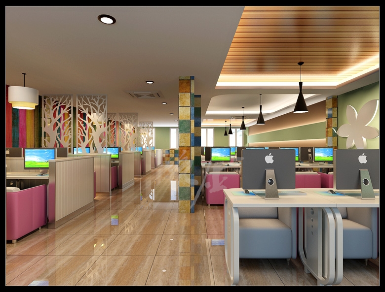 威武小型网咖|网吧装修设计-威武特色网咖|网吧