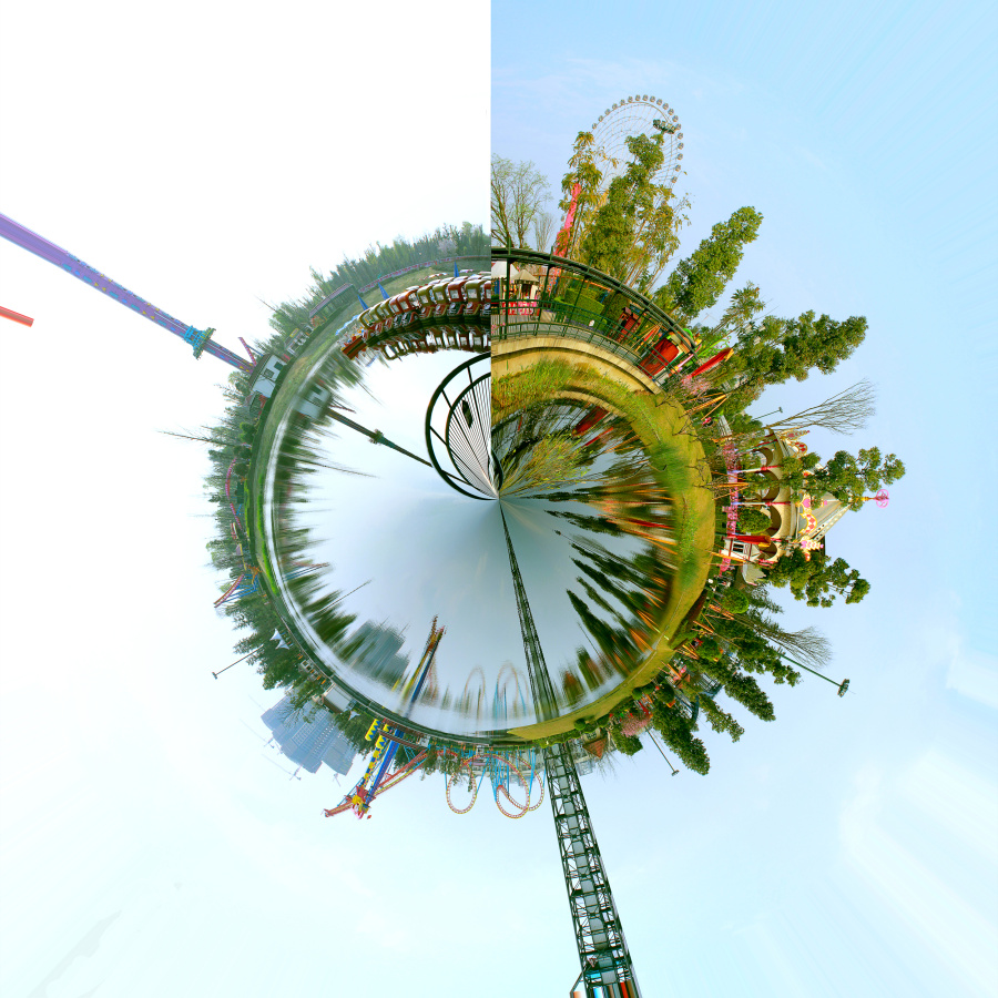 球形视角|风光|摄影|爱幻想的阿菲 - 原创设计作