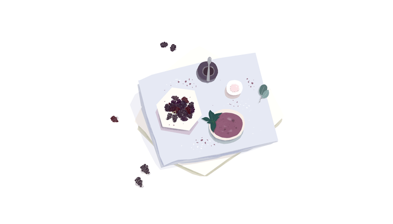 桑葚mulberry picnic | 插画 动画 封面 - 厨房周刊