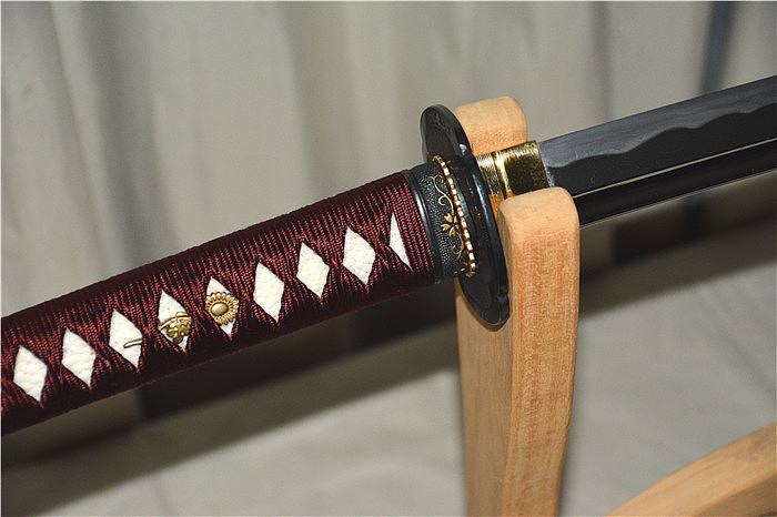 日本刀--樱唐草侟 玉钢真剑