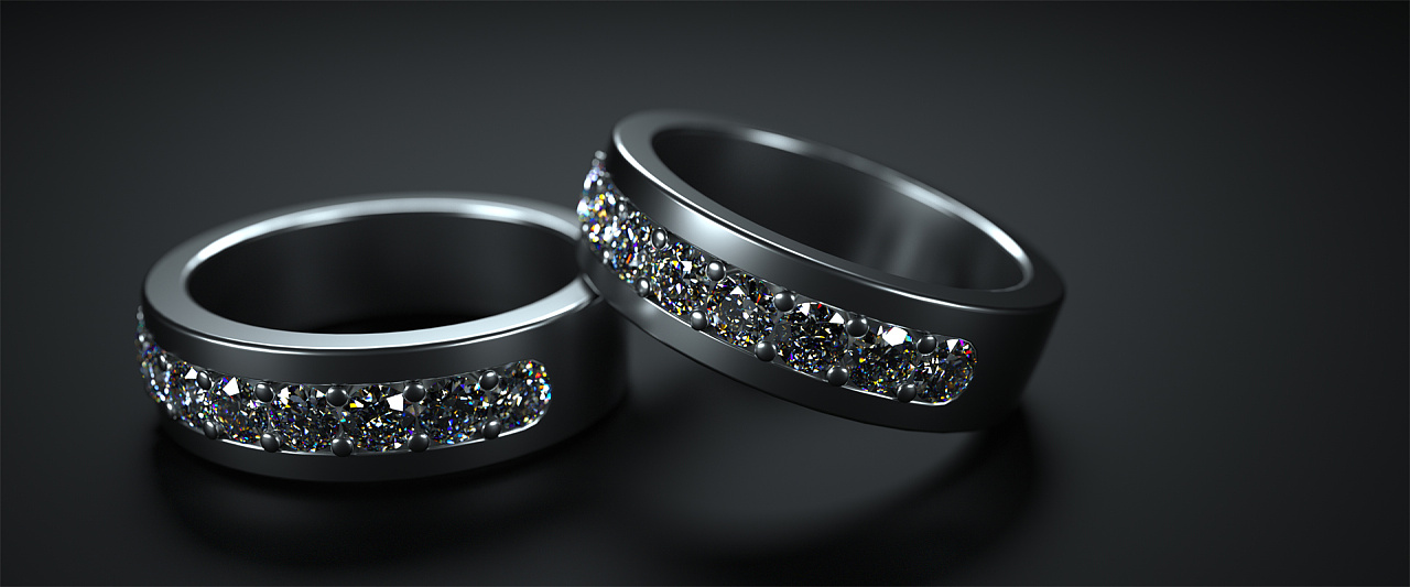 Octane渲染戒指|工业\/产品|生活用品|清风听细雨