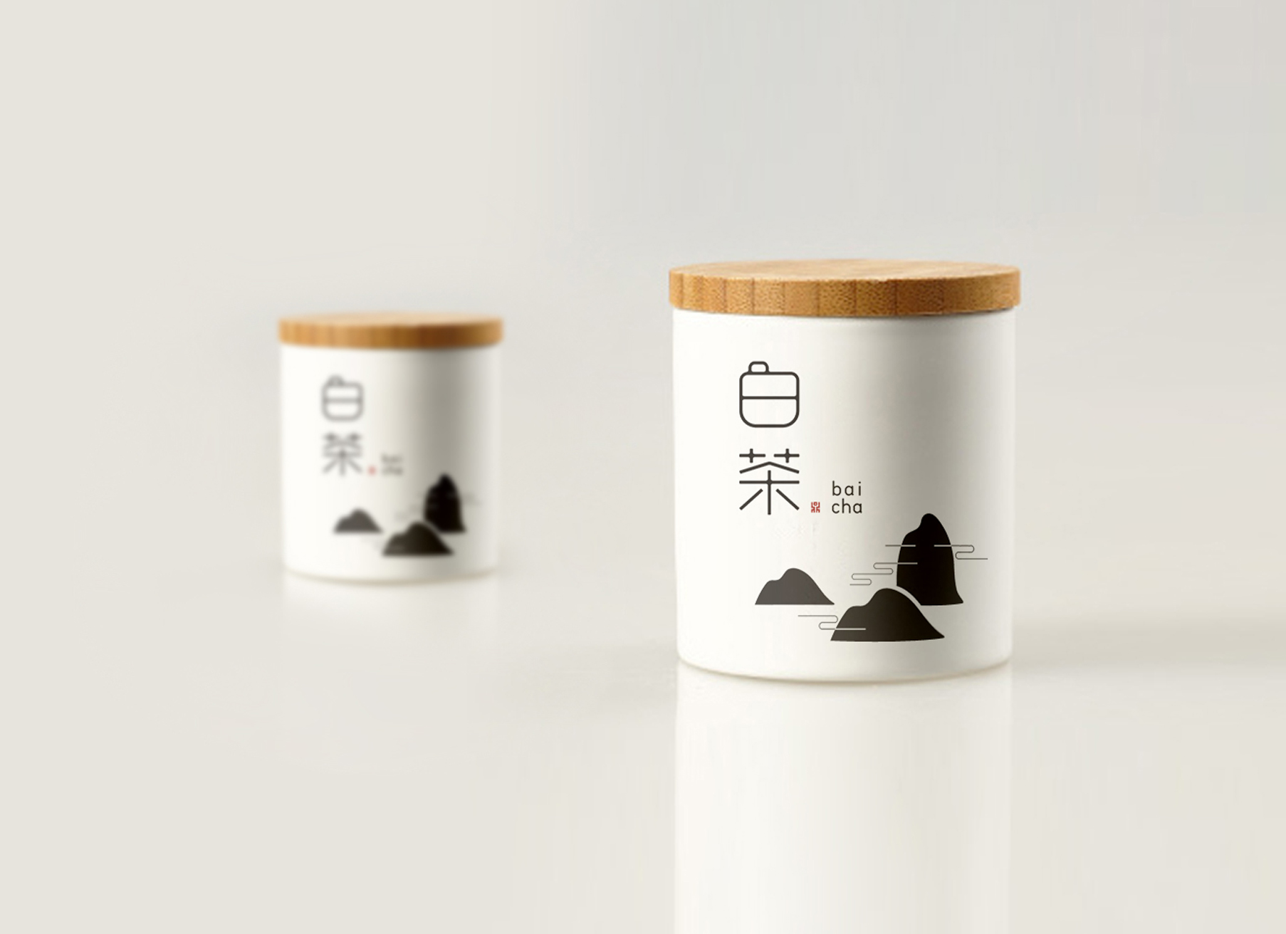 福鼎白茶\/logo字体设计包装设计\/茶叶包装|平面