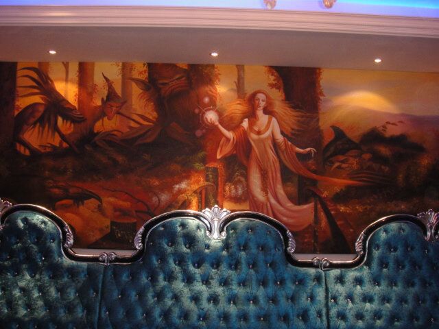 墙体绘画 酒店 室内 各种酒吧咖啡吧|室内设计|