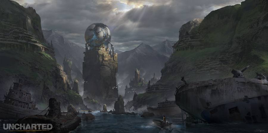 神秘海域|概念设定|插画|115521zhen - 原创设计