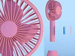 c4d动画-手持风扇