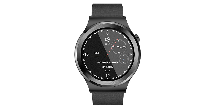 智能手表表盘设计-24 time zone|移动设备主题