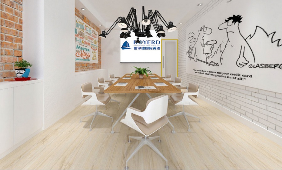英语培训机构装修-成都教育机构设计|成都教育