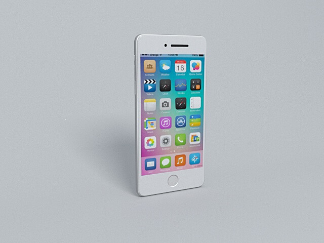 iphone8plus模型低材质渲染