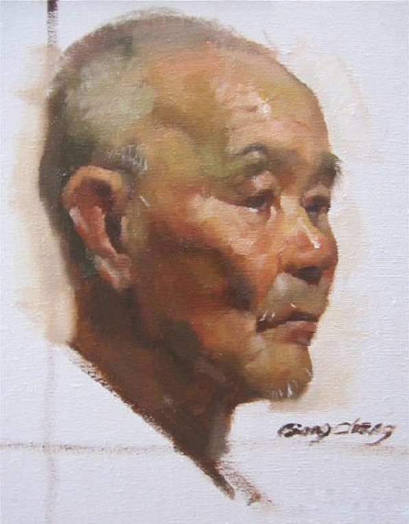 油画老人头像教程|纯艺术|油画|Jok_HeSunEdu - 原创作品 - 站酷 (ZCOOL)